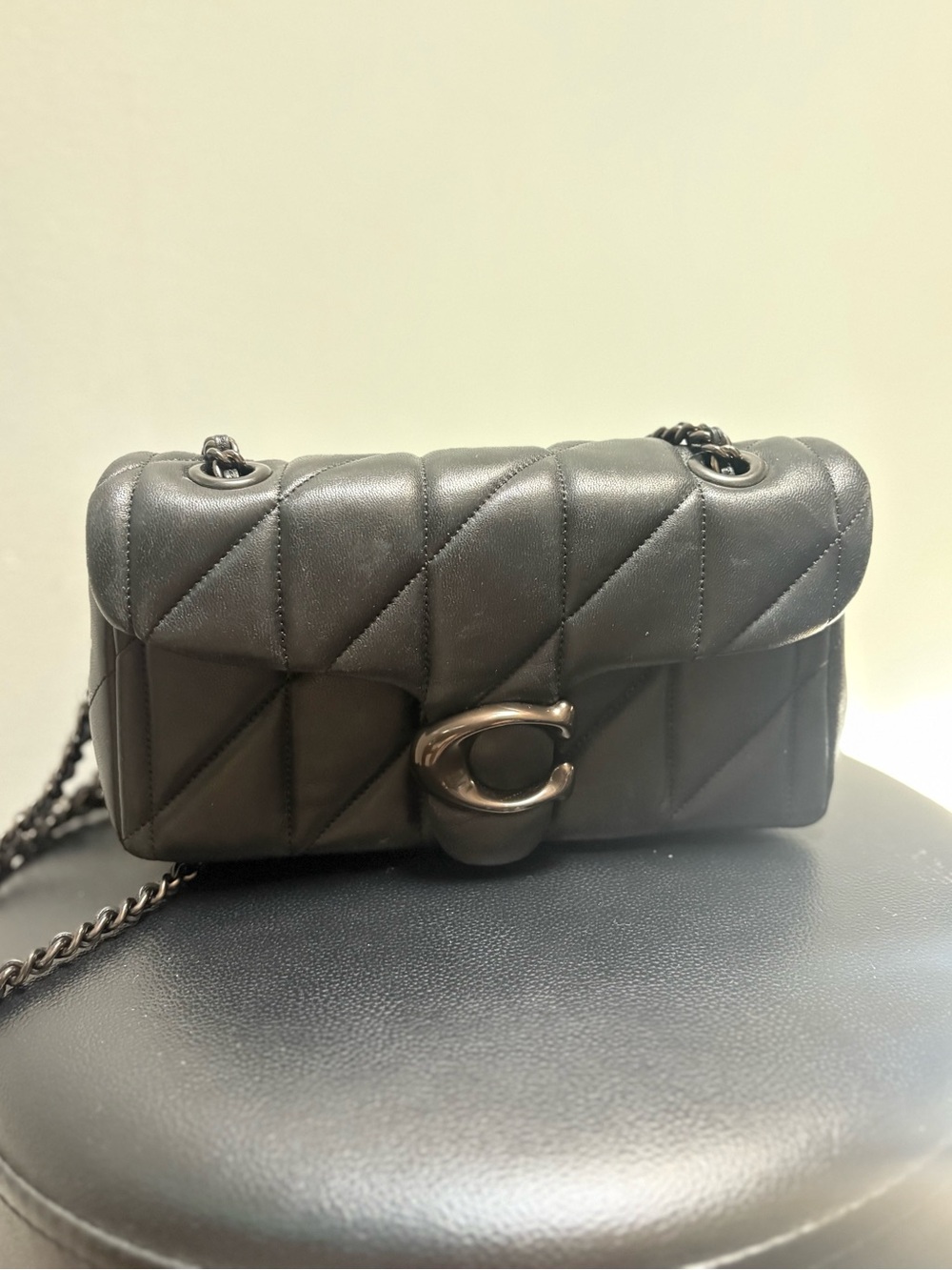 Coach The Tabby Bag genuine Napa leather
